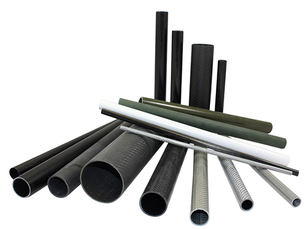 Carbonrohre von CG TEC Unterschiedliche Carbonrohre